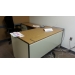 L-Shape Steelcase Desk with Drawers
